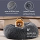 thumbnail image 3 of Cama para mascotas, relajante, para perros pequeños, rosquilla, lavable, 60 cm, 3 of 6