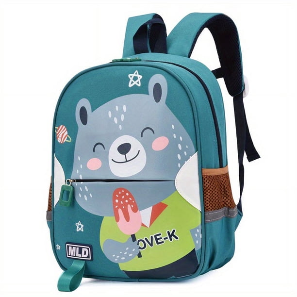 Children's Kawaii Cute Cartoon Animal Backpack, Unicorn Dinosaur Rabbit Cute Pattern School Bag School Season Gift Birthday Gift, Kindergarten Primary School Travel Bag