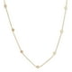 thumbnail image 1 of Colgante Larga Minimalista Punto De Luz Chapado En Oro 18k, 1 of 3