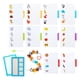thumbnail image 3 of Juego de Memoria con Bloques, Juego de Coincidencias de Madera, Animales, 3 of 3