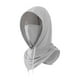 thumbnail image 5 of Mascarilla De Protección Solar Cubierta De Cuello Transpirable Para Actividades Al Aire Libre Montar A Caballo Gris Claro, 5 of 5
