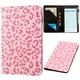 thumbnail image 1 of Libro para servidores BECEERE, bonito cuero rosa con bolsillo con cremallera, 1 of 7
