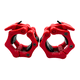 thumbnail image 1 of Par de collarines para barra olímpica Rojo, 1 of 2