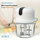 thumbnail image 1 of 11.83oz USB Wireless Multi-function Food Electric Garlic Chopper, Mini Small Garlic Masher Mincer Crusher For Pepper Chili Nuts Meat Grinder Food Processor /Electric Mincer Vegetable Chili Meat Grind, 1 of 2