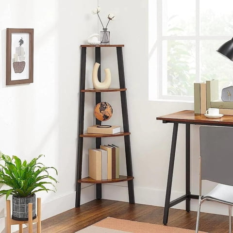 Pandalino - Estante Esquinero Laurel | Estilo Industrial