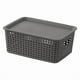 thumbnail image 1 of Caja Organizadora Ratán 6 Lt. Color Gris Canasto Cocina, 1 of 8