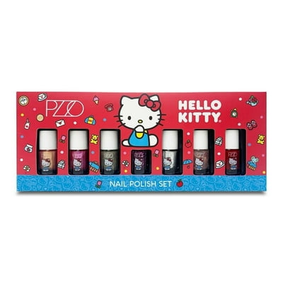 Set De Esmaltes Hello Kitty 8 Ml Petrizzio