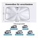 thumbnail image 3 of Tapasol Parabrisas Cubre Sol Parasol Cortinas Auto 143x77 cm, 3 of 7
