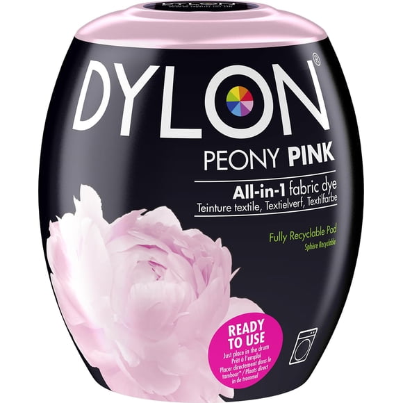 Dylon cápsula de tinte para lavadora, 350 g, rosa peonía