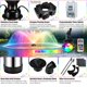 thumbnail image 3 of Fuente para estanque Goldlife F4 750W con luces RGB 110V, 3 of 8