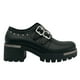 thumbnail image 4 of Botin para mujer color Negro, doble correa, bajo el tobillo, 4 of 5
