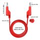 thumbnail image 2 of Enchufe apilable tipo banana a banana Goupchn de Test Leads, 1 m, 1000 V, 2 of 6
