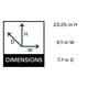 thumbnail image 4 of Calentador De'Longhi Ceramic Digital Tower de 1500 W con mando a distancia, 4 of 7
