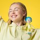 thumbnail image 2 of Peluche Disney Store Joy 15 cm con imán para el hombro, 2 of 4