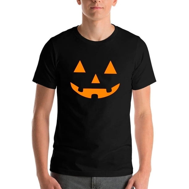 Polera Halloween Calabaza Smile Pumpkin Terror Adultoniño