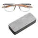 thumbnail image 4 of Gafas De Lectura Deportivas Gafas De Bloqueo De Luz Azul Para Mujeres Hombres Que Viajan Gris Naranja 200 °, 4 of 5