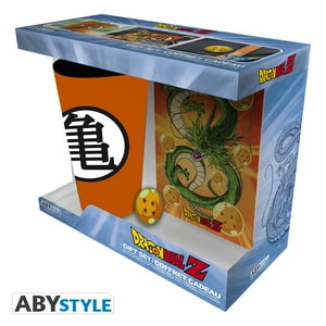 Abystyle - Set De Regalo De Dragon Ball Xxl Glass/Pin/Pocket Notebook