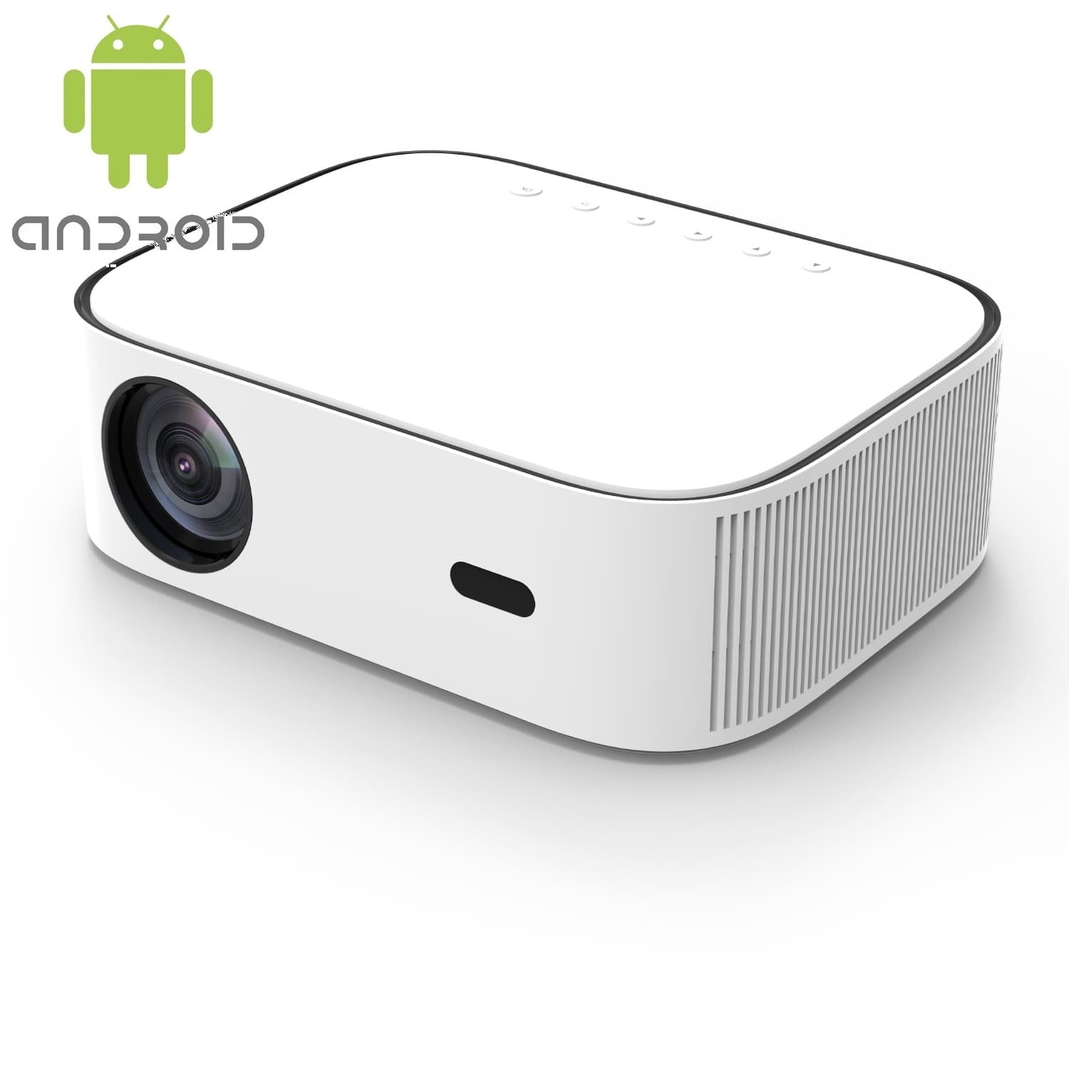 Proyector Led Android Wifi 500ansi 9000 Lúmenes Full Hd 1080p Aao Yg550