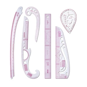 Bothyi - Juego De Reglas Métricas, Plantillas Para Confeccionar Vestidos, Sastres, 6 Piezas