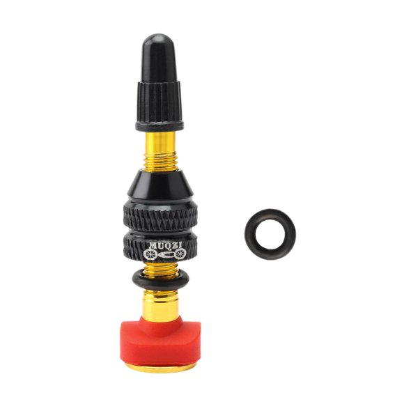 Presta Tubeless Aleación De Aluminio Vástago De Válvula MTB Bicicleta De Montaña 40mm Oro
