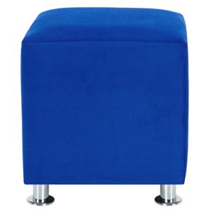 Bodevir - Pouf Cali 1C Felpa 12 Azul Rey