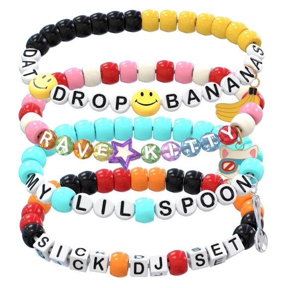 Accesorio Kandi Pack Plura Life of the Rave EDM Festival