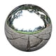 thumbnail image 4 of Adorno De Jardín De Bola Redonda Hueca, Esfera Pulida De Espejo De Acero Inoxidable, 96mm, 4 of 5
