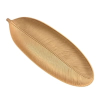 Oem - Bandeja De Frutas Verduras Frutero Centro Mesa Hoja 50X18Cm 2