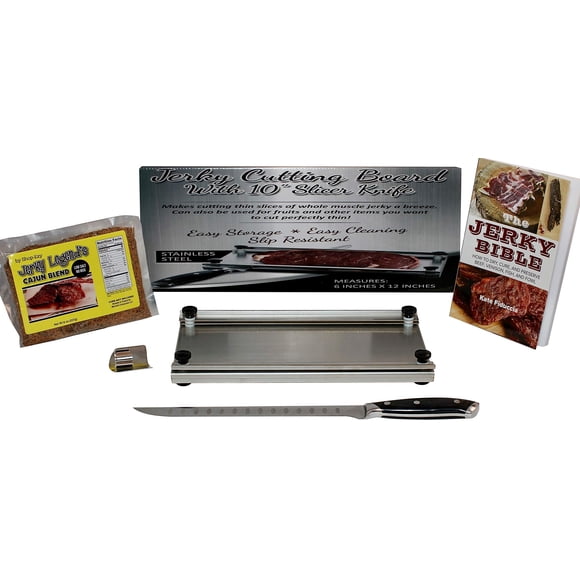 Tabla de cortar shop-ezy 15x30 cm con cuchillo y condimento