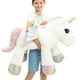 thumbnail image 1 of Almohada Peluche Ffxiong Unicornio Gigante 110 cm Alas, 1 of 3