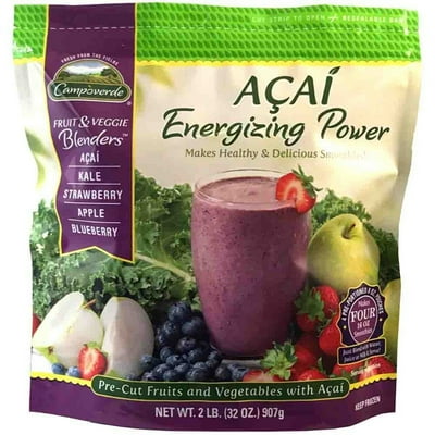 Batido De Frutas Acai Energizing Power 907 G Campo Verde