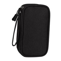 Magideal - Organizador De Cables De Viaje Organizador De Accesorios Tecnológicos Bolsa De Transporte De Dispositivos Electrónicos Para Teléfono Accesorios Digita Pequeño Negro