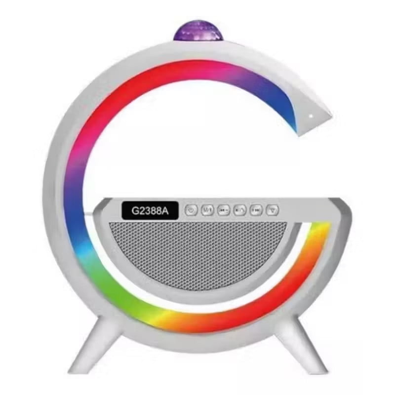 Genérico - Parlante Portatil Bluetooth Rgb Multifuncion Atmosfera Rondon