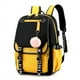 thumbnail image 1 of Large School Bags for Teenage Girls USB Port Canvas Schoolbag Student Book Bag Fashion Black Pink Teen School Backpack, 1 of 3