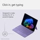 thumbnail image 5 of Teclado Microsoft Surface Pro 12 Alcantara Violeta, 5 of 9
