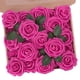 thumbnail image 1 of Flores Artificiales 25 Rosas De Espuma Color Rosa Intenso, 1 of 8