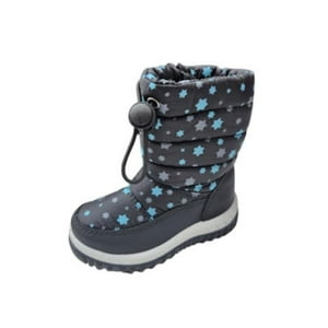 Vinnys Outlet - Bota De Nieve Niña Impermeable Negro Talla 22