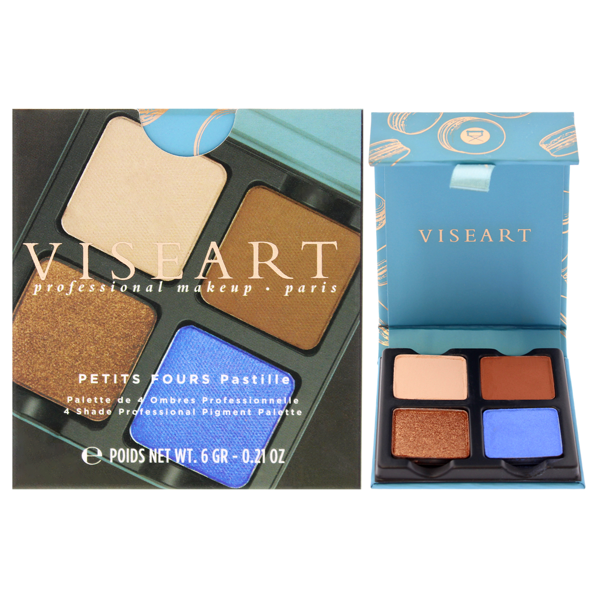 Paleta De Sombras Viseart Paris Petits Fours Pastille 6 Ml Mujer