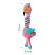thumbnail image 2 of Juguete Para Perro Peluche Kong Twists Knots Squeak Talla Sm Rosa Flamingo, 2 of 4