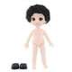 thumbnail image 3 of 16cm 1/12 Cuerpo De Mu?eca Articulado Con Bola DIY Play OB11 Mu?ecas Desnudas Juguete Pelo Negro, 3 of 5