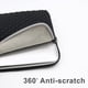 thumbnail image 5 of Funda para portátil RAINYEAR de espuma de diamante de 14 pulgadas a prueba de golpes, negra, 5 of 8