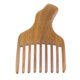 thumbnail image 3 of 4.7 "Desenredar Pelucas De Peine De Pelo De Elevación De Madera Trenza Afro Hair Pro Cepillo De Bolsillo, 3 of 5