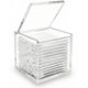 thumbnail image 1 of Porta Hisopos My Space Organizers de Acrílico con Tapa con Bisagra, 1 of 8