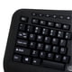 thumbnail image 3 of Teclado ergonómico inalámbrico de escritorio y ratón láser Adesso WKB-1500GB, 3 of 9