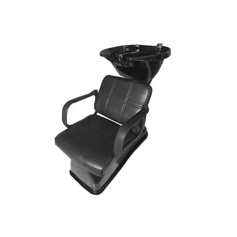 Genérico - Mueble Lavapelo Peluqueria Profesional Negro