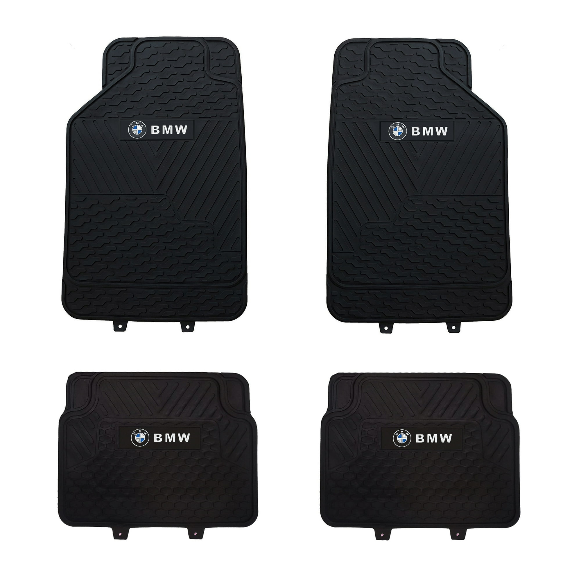 Jj Group - Pisos De Goma Marca Bmw Para Vehículos 4 Piezas