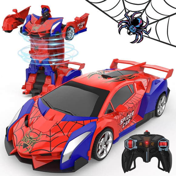 Robot transformador BLUEJAY RC Car a escala 1:18 para niños de 4 a 12 años