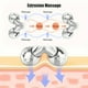 thumbnail image 3 of 3D Roller Massager Y Shape 360 Rotate Thin Face Body Slimming Shaping Muscles Relaxation Wrinkle Remover Facial Massager Tools, 3 of 3