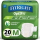 thumbnail image 1 of Pañales para adultos FitRight Extra+ OptiFit Heavy Absorbency M, 1 of 5