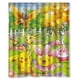 thumbnail image 1 of Cortina de ducha de Pokémon Pikachu, juego de cortinas de baño con ganchos, tamaño 60 x 72 pulgadas, 1 of 3
